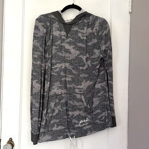 VS Pink Camouflage Hoodie